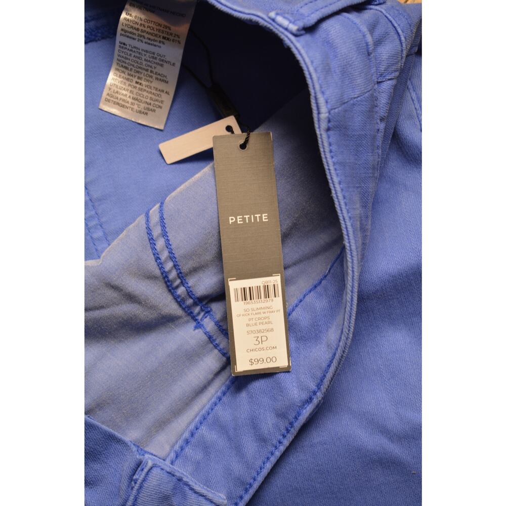 Chico's So Slimming Girlfriend Kick Flare Jeans - SP - Picture 3 of 9